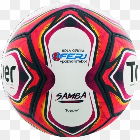 Topper Samba - Pelotas Topper Samba, HD Png Download - balon futbol png