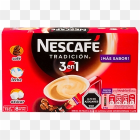 Nescafe Coffee 3 In 1, HD Png Download - cafe con leche png