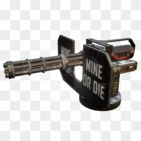 Assault Rifle, HD Png Download - mini gun png