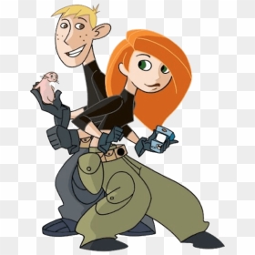 Kim Possible And Ron Stoppable - Ron Stoppable And Kim Possible, HD Png Download - kim possible png