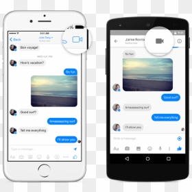 Know If Someone Is On Call On Messenger, HD Png Download - facetime icon png