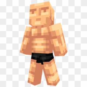 Minecraft Muscle Skin, HD Png Download - minecraft villager png