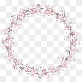Round Floral Png - Flower Watermark, Transparent Png - floral lines png