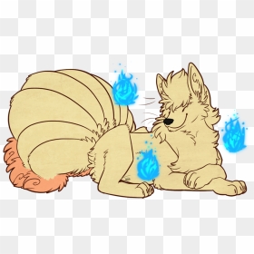 Day 10 - Ninetales - - Cartoon, HD Png Download - ninetales png