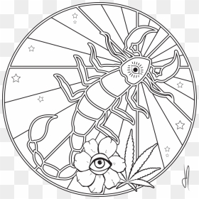 Ja Coloring Pages 11 - Circle, HD Png Download - libra scale png