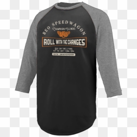 Roll With The Changes Baseball Tee - Long-sleeved T-shirt, HD Png Download - speedwagon png