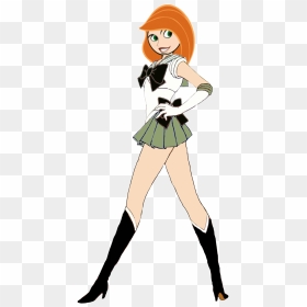 Sailor Kim Possible - Sailor Moon Kim Possible, HD Png Download - kim possible png