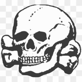 Nazi Death Head Skull, HD Png Download - death skull png