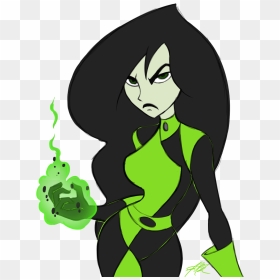 Transparent Cartoon Vines Png - Shego Kim Possible Characters, Png Download - kim possible png