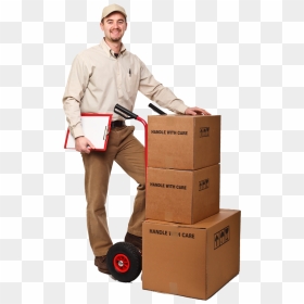 Thumb Image - Shipping Delivery Image Png, Transparent Png - delivery man png
