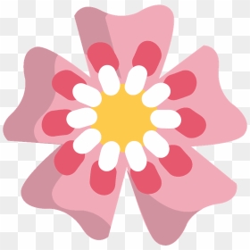 Cherry Blossom Emoji Clipart - Illustration, HD Png Download - cherry emoji png
