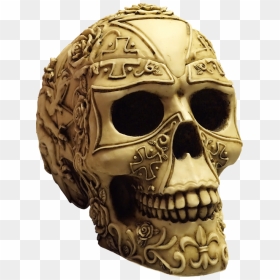 Skull, HD Png Download - caveira png