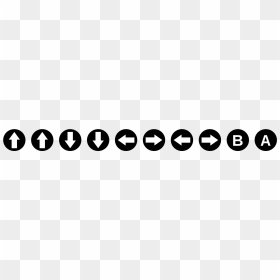 Konami Code Transparent, HD Png Download - konami png