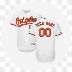Men"s Baltimore Orioles Custom White Jersey - Active Shirt, HD Png Download - orioles png