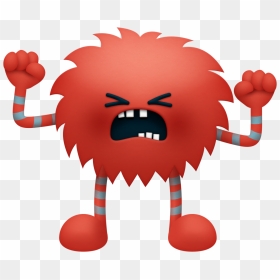 Ch B Little Monsters And Robots Ehhhhh - Mean Monster Clipart, HD Png Download - daddy's little monster png
