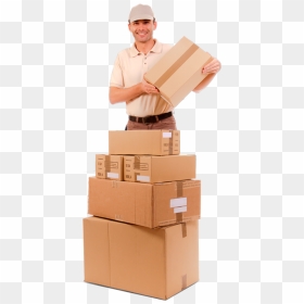 Transportation, HD Png Download - delivery man png
