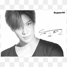 Super M Signed Poster, HD Png Download - taemin png