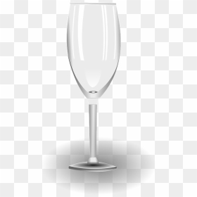 Transparent Wine Glass Png, Png Download - champagne flute png