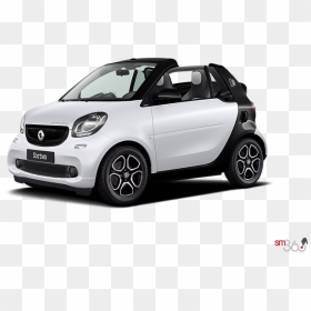 2018 Smart Fortwo Electric Drive Cab - White Smart Car 2018, HD Png Download - smart car png