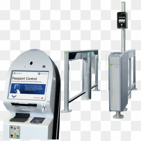 Airport Passport Kiosk Scanner, HD Png Download - kiosk png
