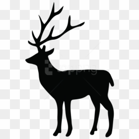 Free Png Deer Silhouette Png - Transparent Deer Silhouette, Png Download - deer clipart png