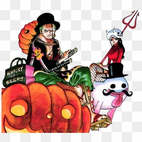 One Piece Zoro Halloween Png, Transparent Png - roronoa zoro png