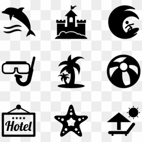 Property Icon Vector Free, HD Png Download - summer time png