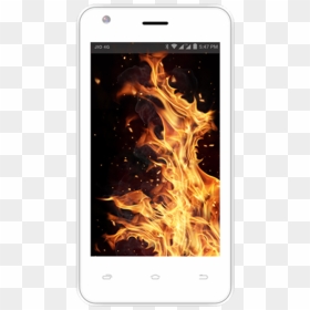 Lyf Flame 2 Image - Lyf Mobile Price 3000, HD Png Download - flame .png