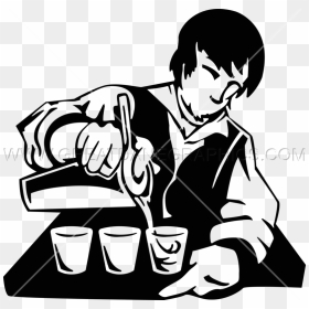 Drawing , Png Download - Tshirt Print For Bartender, Transparent Png - bar tender png