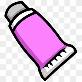 Pink Face Paint Icon - Red Face Paint Club Penguin, HD Png Download - pink paint png