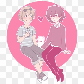 Delivery Man And Hinata Would Be Cute Together - Sitting, HD Png Download - delivery man png