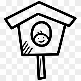 Birdhouse Nest Chicken Chickling Home Svg Png Icon - Portable Network Graphics, Transparent Png - dewott png