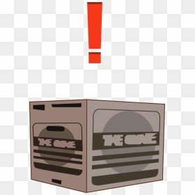 Credechica4, Box, Exclamation Point, Konami, Make New - Metal Gear Solid Box Alert, HD Png Download - konami png