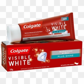 Colgate Png Download Image - Colgate Visible White Toothpaste, Transparent Png - colgate png