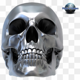 Metal Skull Png, Transparent Png - caveira png