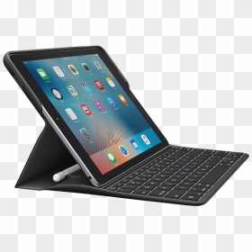 Backlit Keyboard Case With Smart Connector - Ipad Pro With Accessories, HD Png Download - apple keyboard png