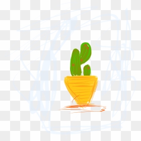 Illustration, HD Png Download - cactus drawing png