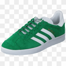 Gazelle Green/white/gold Met - Sneakers, HD Png Download - gazelle png
