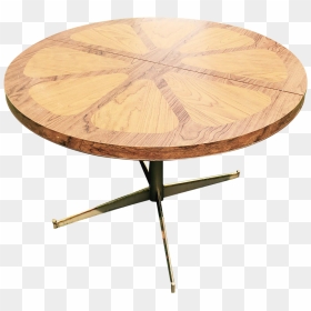 Walter Of Wabash Mid Century Modern Orange Slice Table - Coffee Table, HD Png Download - wood slice png