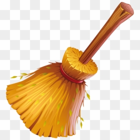 Witch Clipart Broom Clip Art - Broom Clip Art Png, Transparent Png - lil broomstick png
