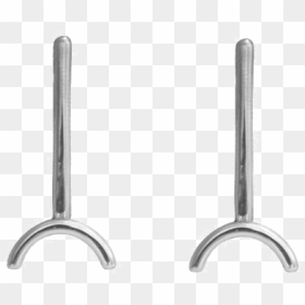 Silver Sati Studs - Earrings, HD Png Download - earing png