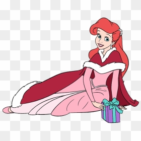 Little Mermaid Christmas , Png Download - Little Mermaid Christmas, Transparent Png - disney christmas png