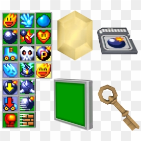 Super Bomberman R Items, HD Png Download - nintendo switch icon png