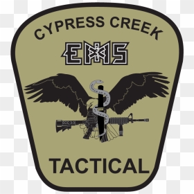Transparent Swat Team Png - Cypress Creek Ems Logo, Png Download - swat team png