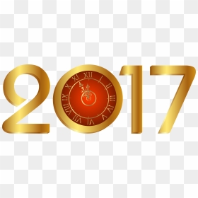 2017 Gold Png, Transparent Png - happy new year 2015 png