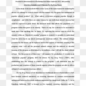 Document, HD Png Download - big bang theory png