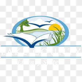 Lake County Library System Logo - Library, HD Png Download - large png