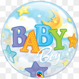 Transparent Balloon Boy Png - Baby Boy Bubble Balloon, Png Download - balloon boy png