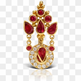 Venus By Maria Tash Ruby Mt Ultra Crown And Ice Pave - Diamond, HD Png Download - ice crown png