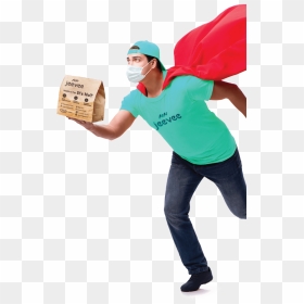 Italian Delivery Boy, HD Png Download - delivery man png